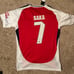 Saka #7 Arsenal Premiere League Jersey