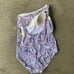 NWT Summersalt Limited Edition Sidestroke Swimsuit Lavender Fields