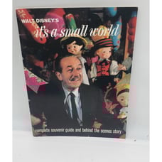 Walt Disney It's A Small World Souvenir Guide and Behind the Scenes Story 1964
