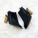 Paul Green Cayanne Peep Toe Black Suede Heeled Bootie 6.5