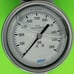 Wika 4 5000 PSI Liquid Filled SWISS Analog Gauge 1/2 NPT 9832721 Type 233.54