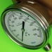 Wika 4 5000 PSI Liquid Filled SWISS Analog Gauge 1/2 NPT 9832721 Type 233.54