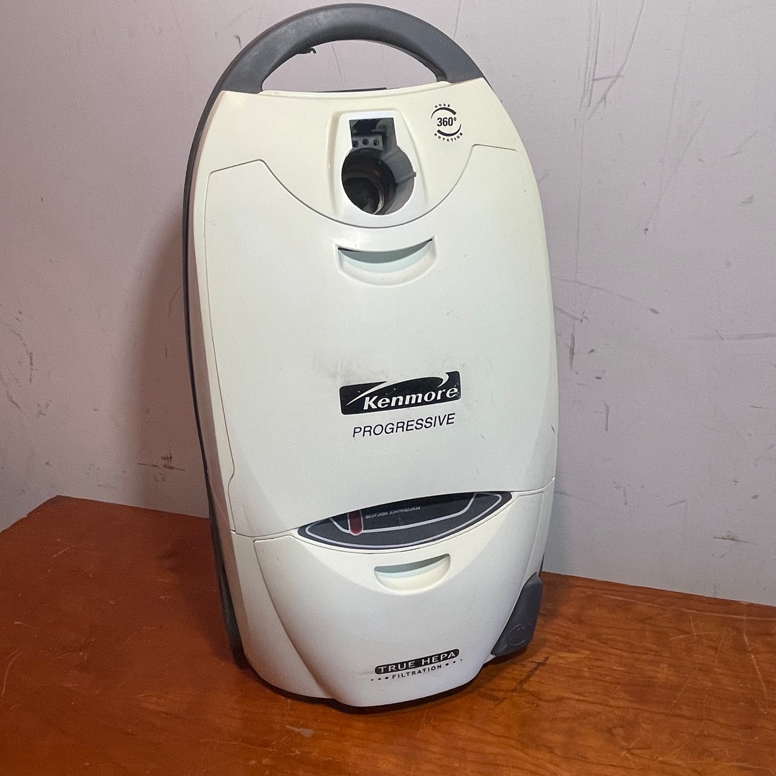Kenmore 116 Progressive True Hepa 360 Canister Vacuum Base Unit Only White