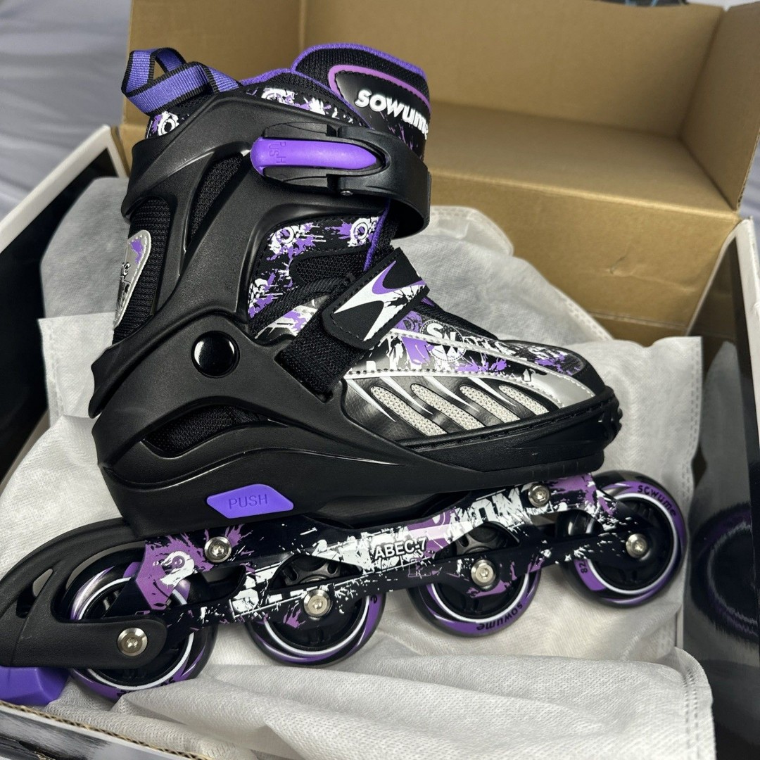 SOWUME LIGHTED INLINE ROLLERBLADES (M)