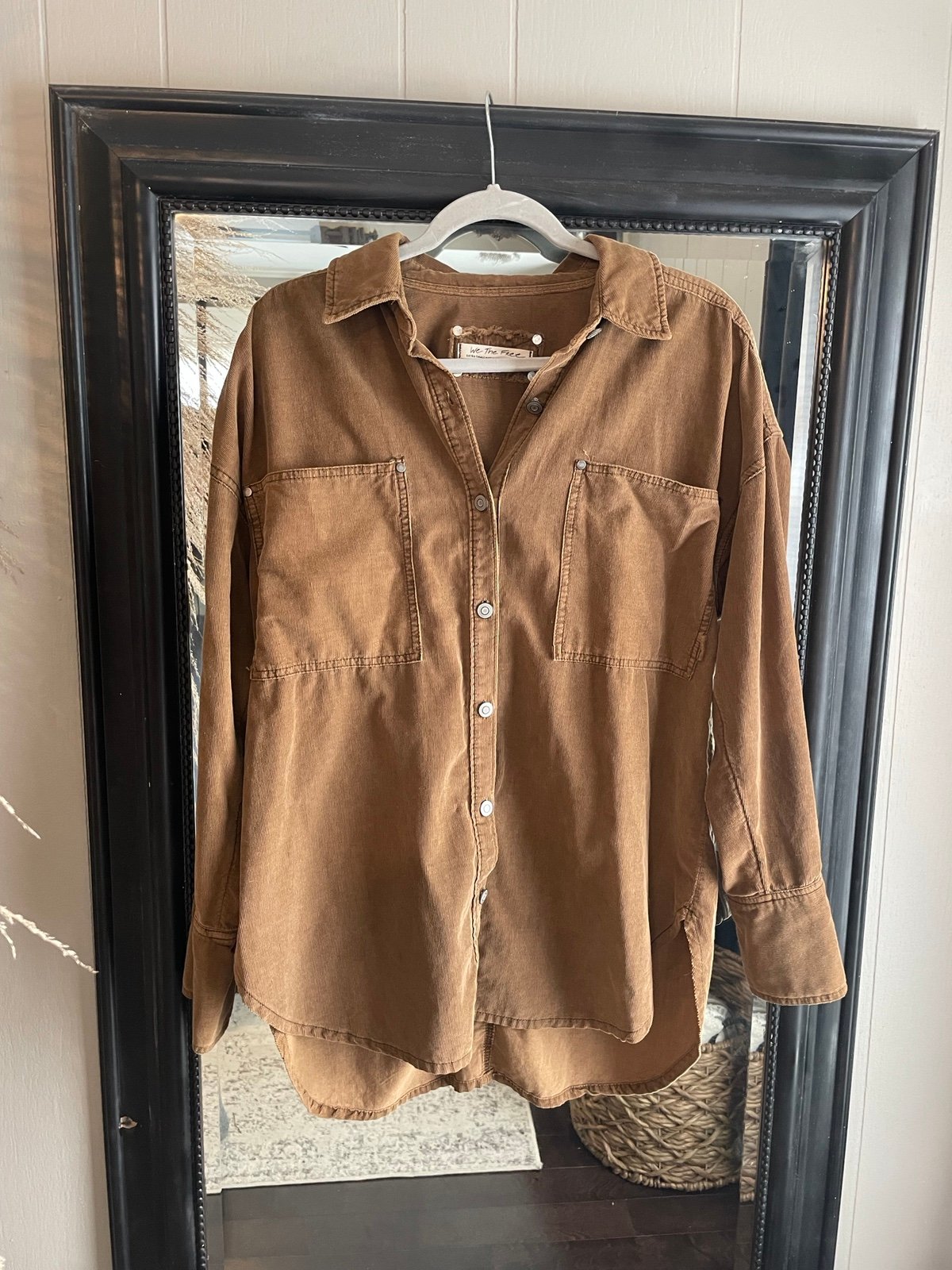 Free People Corduroy Shirt