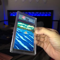 Custom Painted Pokemon Card Slab