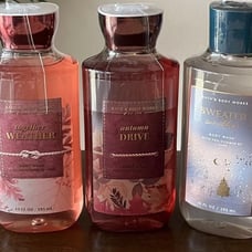 Three New Assorted Bath & Body Works Body Washes 10 Oz Each Autumn Drive & More
