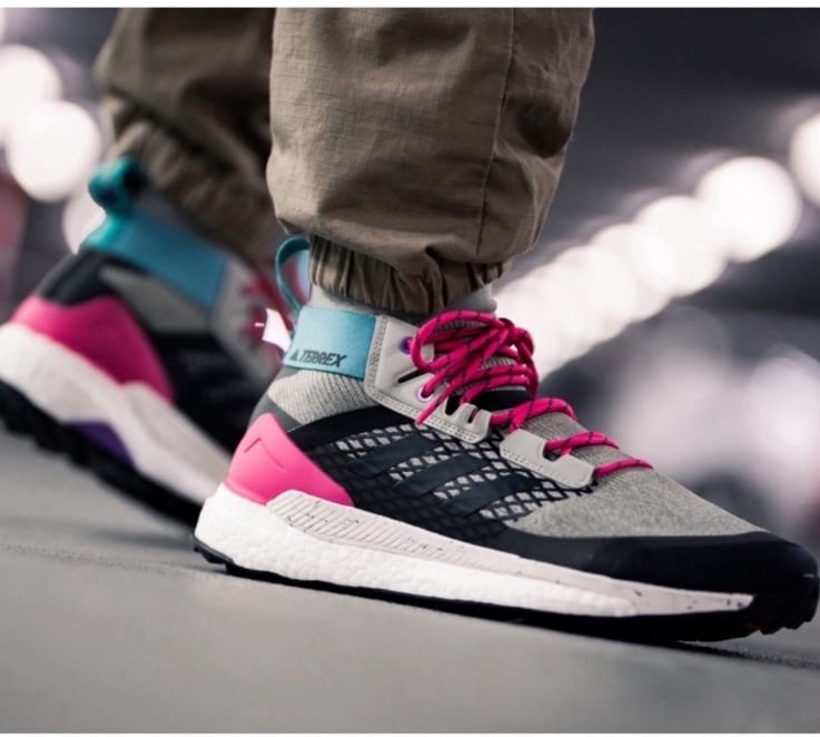Adidas Terrex 400 Free Hiker Boot Sesame Carbon