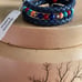 Carolyn Pollack American West leather wrap beaded bracelet