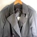 Worthington Woman Black Trench Coat Removable Liner Plus Size 14WP