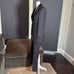 Women’s Dark Gray Slim Fit 3 Piece Formal Tuxedo Suit Shawl Lapel Size 6 NWOT