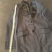 Women’s Dark Gray Slim Fit 3 Piece Formal Tuxedo Suit Shawl Lapel Size 6 NWOT