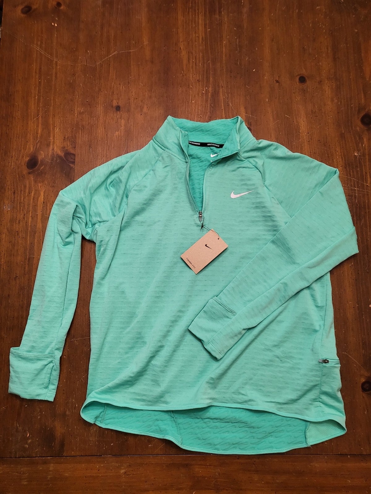 Nike Running Therma-Fit Womens Active Top XL Light Green