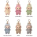 POP MART The Monsters Labubu Tasty Macaron - Green Grape Plush Charm