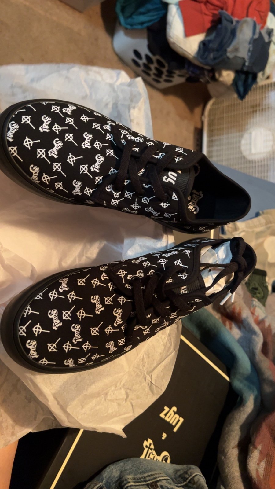 Limited edition Ghostbc/Lugz skater shoes