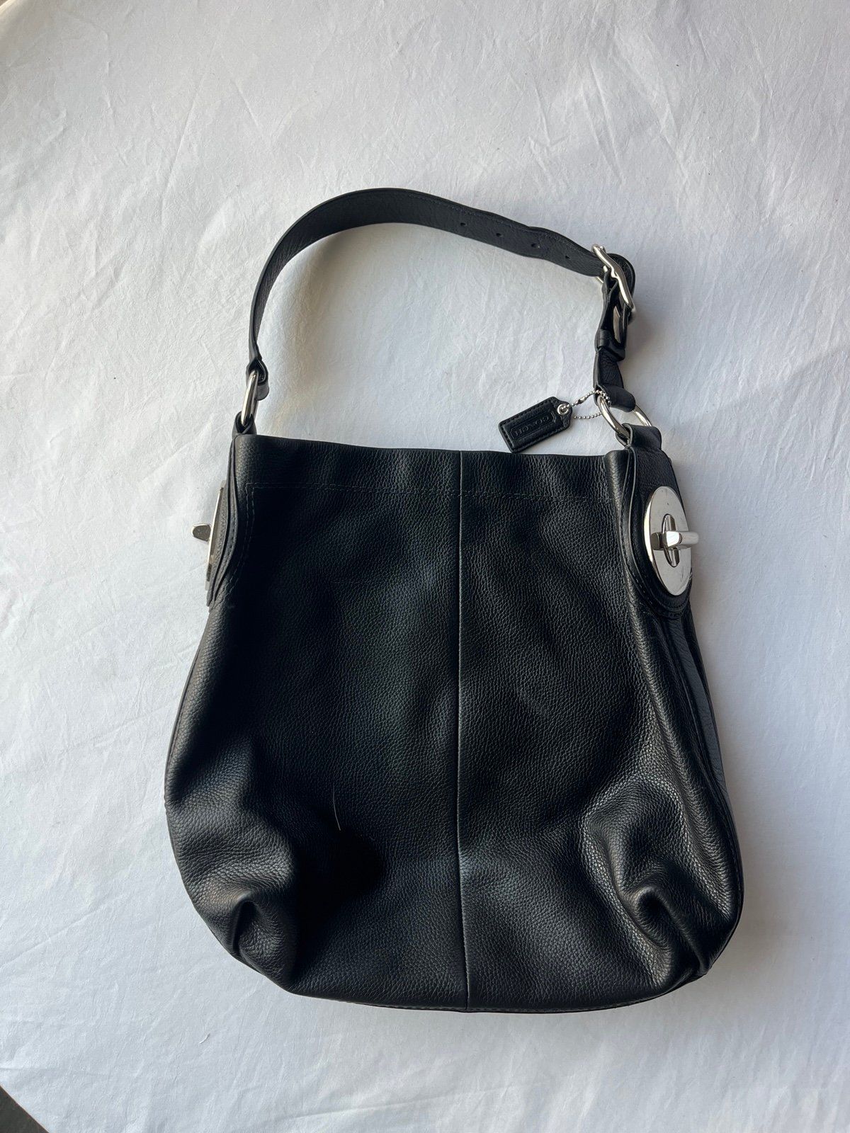 black coach penelope hobo bag