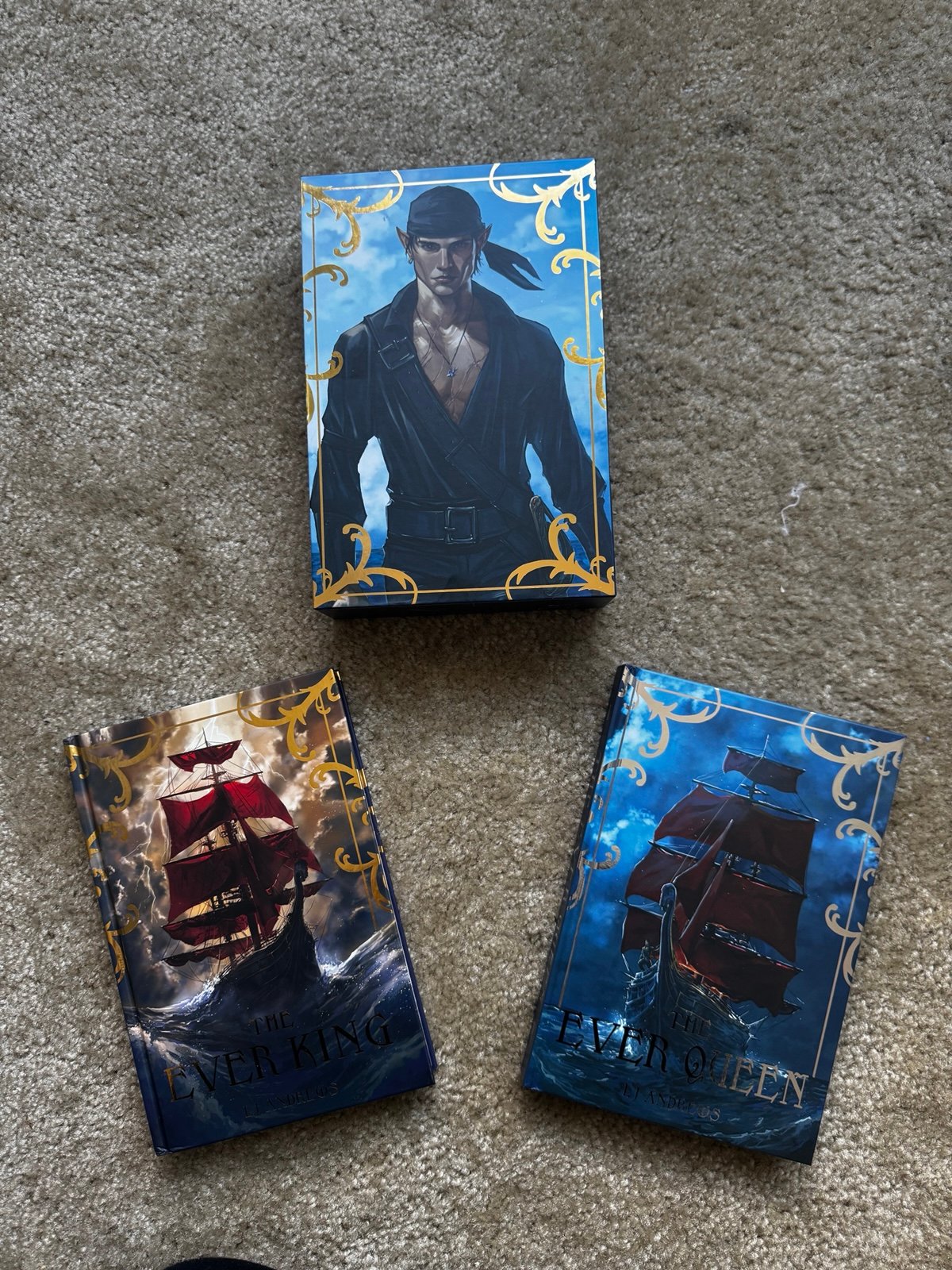 The Ink Pages Ever Seas Ever King Ever Queen Set with Slipcase