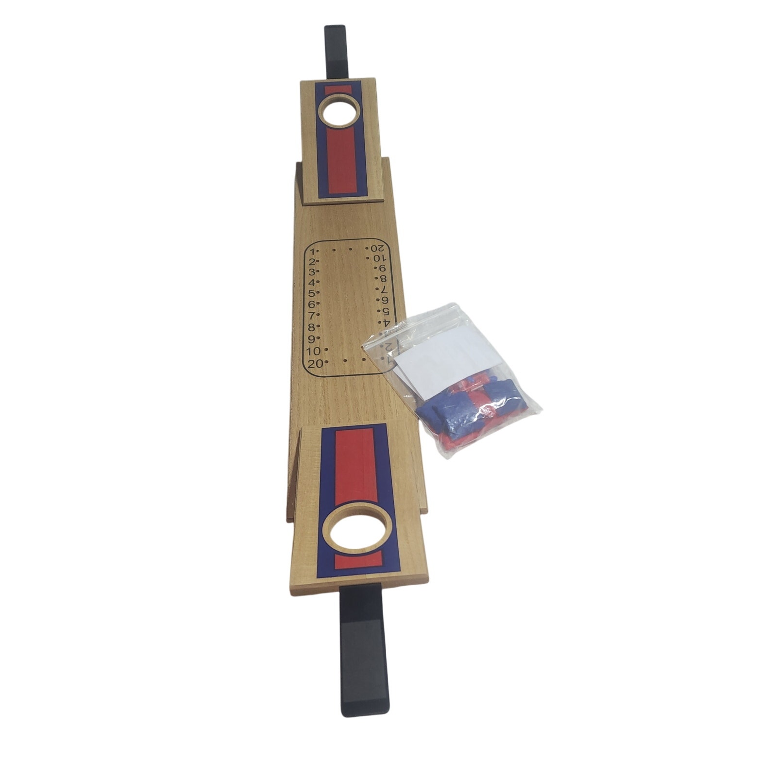 HAMMER & AXE EUC TABLETOP CORN HOLE WOODEN GAME SET