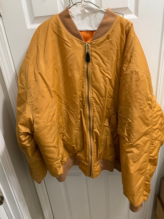 Trust (Trust Your Soul ) Men's Reversible Nylon Jacket.