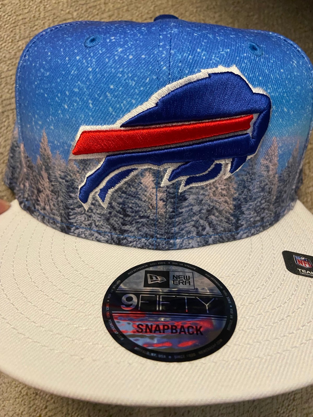 Buffalo Bills New Era Winter Photoreal SnapBack