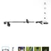 HART 40-Volt 15-in SUPERCHARGE Carbon Fiber Shaft String Trimmer Kit 4.0 Battery