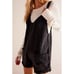 We The Free People High Roller Shortall Denim Jumper Women XS Cotton Pockets