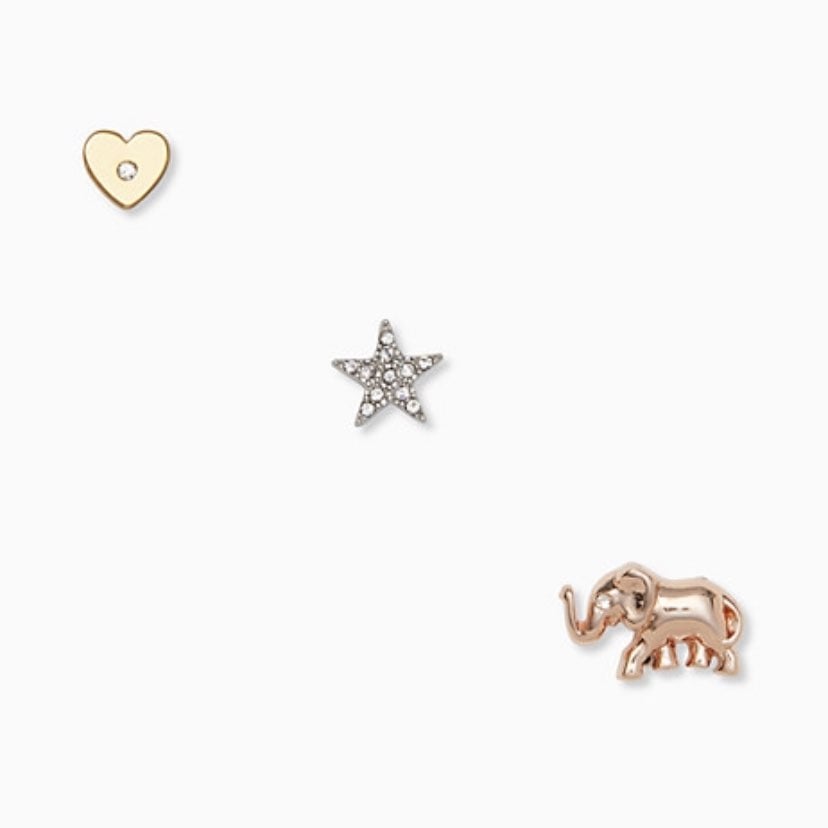 NWT Kate Spade Novelty stud set