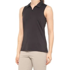 Tommy Bahama Golf IslandZone Zip Polo Top Black Size L