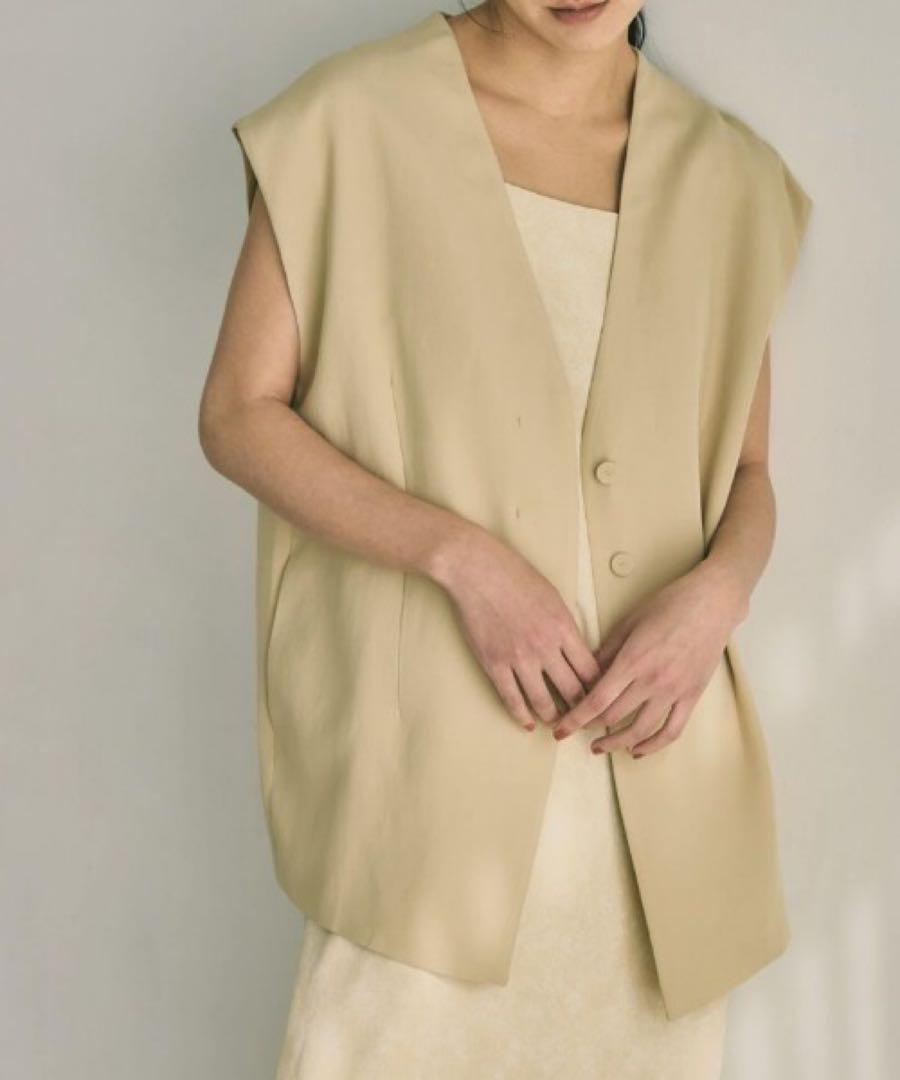 ☆専用☆todayful Collarless Twill Vest