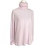 Athleta Lilac Pink Wool Blend Sweater Cowl Turtleneck size XS