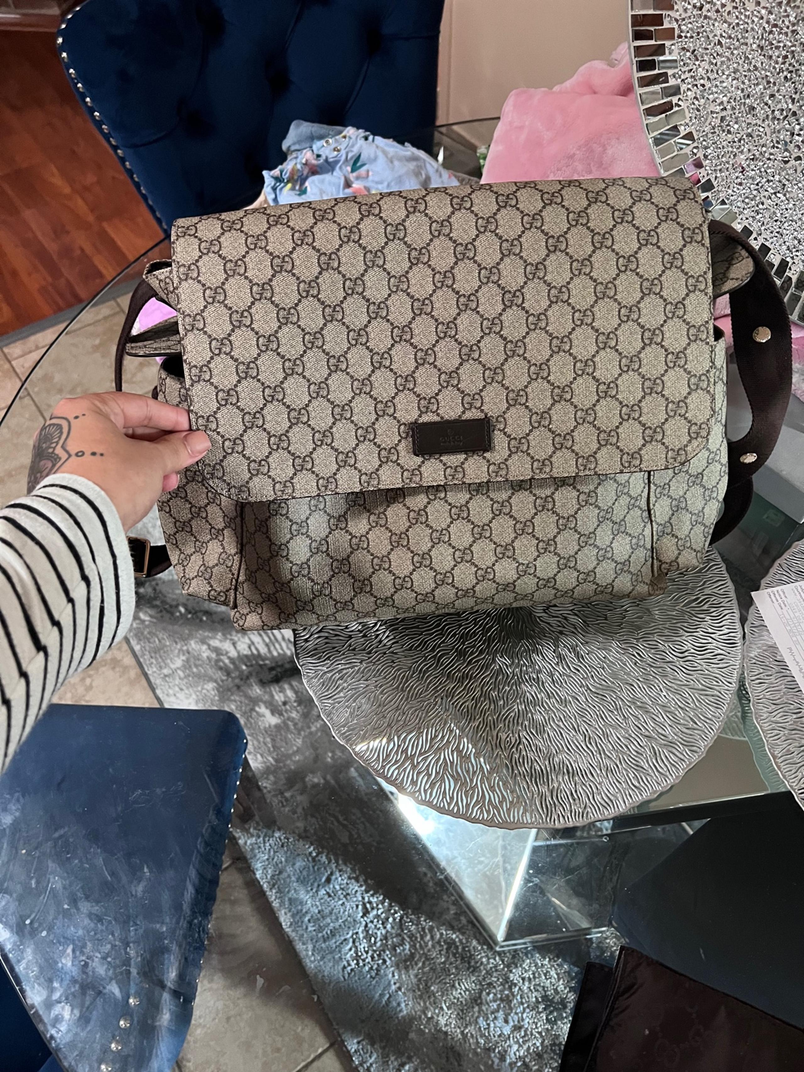 Gucci diaper bag