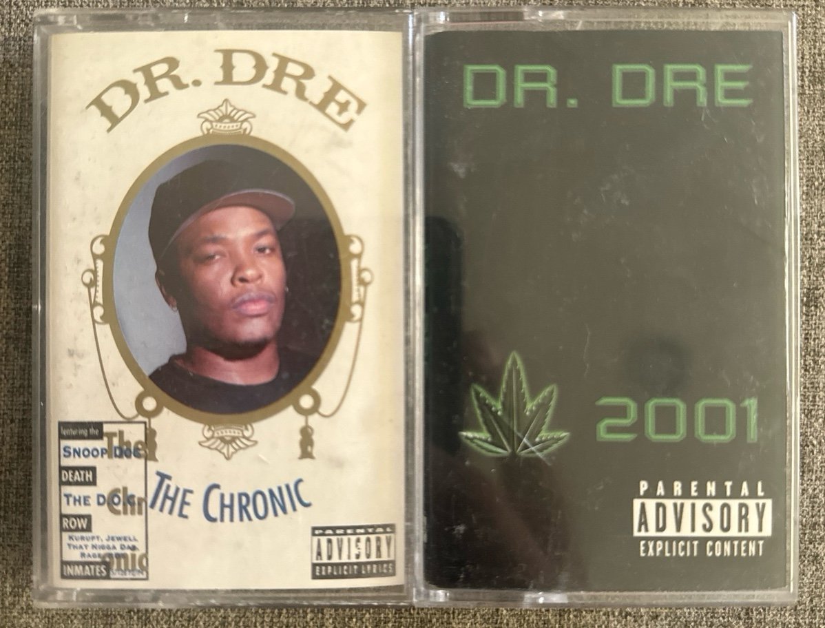 Dr. Dre 2001 cassette tape Eminem Snoop Nate Dogg The Chronic