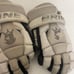 CascadeR Lacrosse Helmet Black/Yellow and Brine Gloves