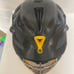 CascadeR Lacrosse Helmet Black/Yellow and Brine Gloves
