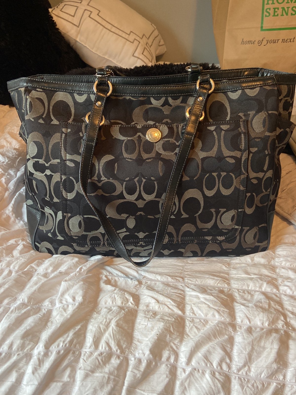 Coach diaper bag