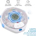 LIVE FINE SMART PILL DISPENSER ALERTS WITH SOUNDS AND LIGHTS PREFILL FOR 28 DAYS