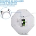 LIVE FINE SMART PILL DISPENSER ALERTS WITH SOUNDS AND LIGHTS PREFILL FOR 28 DAYS
