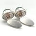 【Rare】 Georg Jensen 44D Nephrite Cufflinks Cufflinks SV925