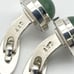 【Rare】 Georg Jensen 44D Nephrite Cufflinks Cufflinks SV925