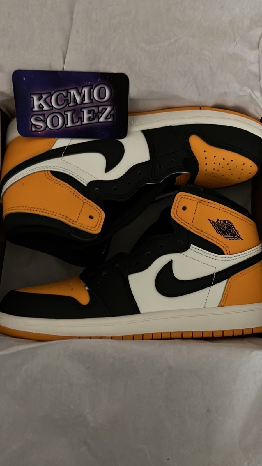 Jordan 1 High OG Taxi sz 3Y