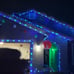4th of July Decorations Lights Outdoor, 600 LED Red White and Blue Lights