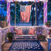 4th of July Decorations Lights Outdoor, 600 LED Red White and Blue Lights