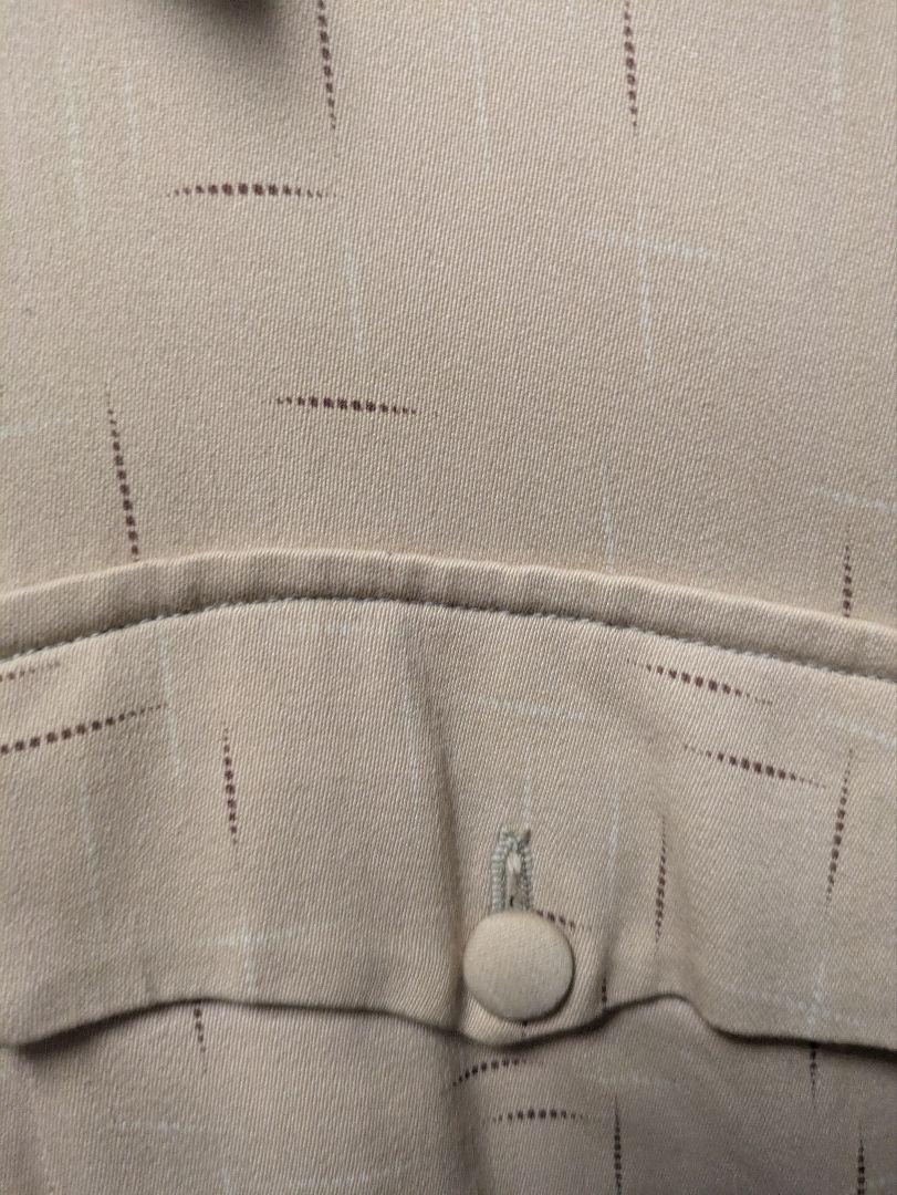 Special! 50s Vintage Kasuri Pattern Rayon Gabardine Jacket