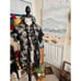 VTG 90's Fredricks Of Hollywood Sexy Black Sheer Lace Duster.