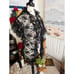 VTG 90's Fredricks Of Hollywood Sexy Black Sheer Lace Duster.