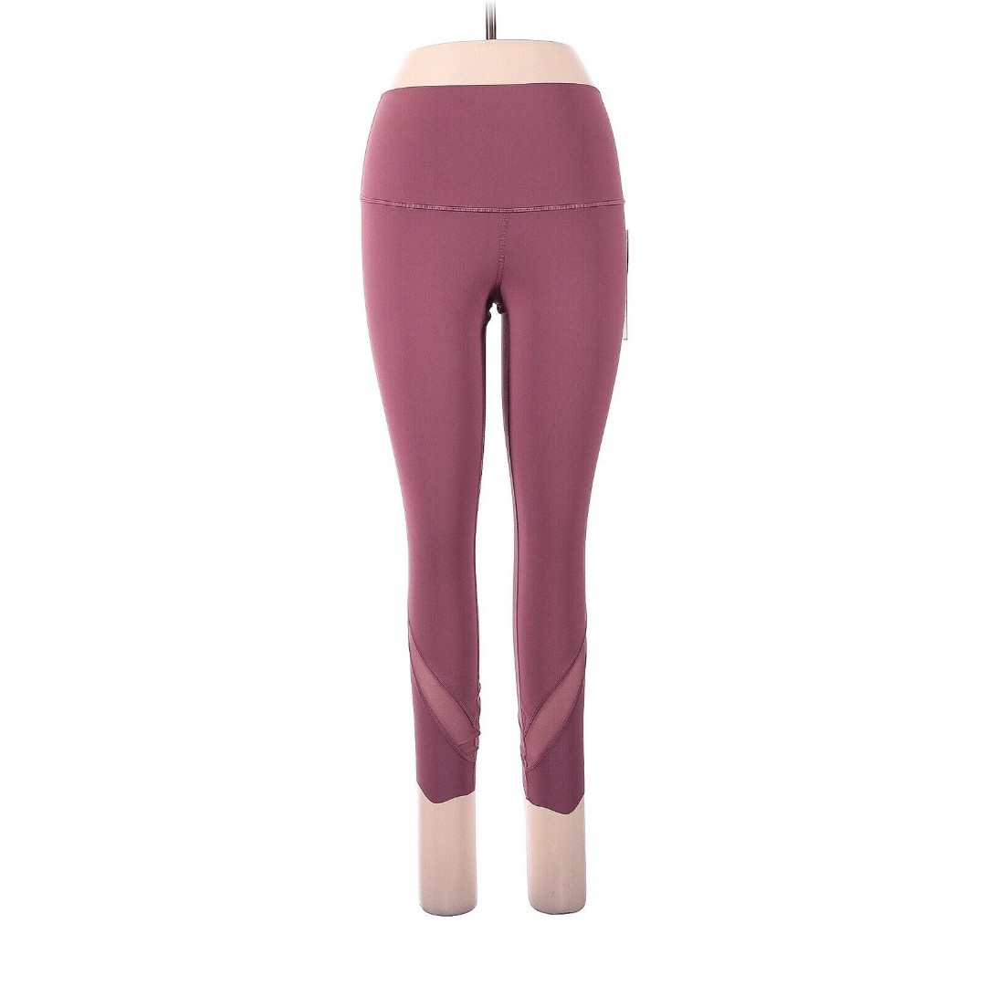 LULULEMON ATHLETICA Plumful Wunder Under HR Crop 24 Leggings - US 8