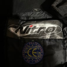 Nitro Racing black padded motorcycle XXl