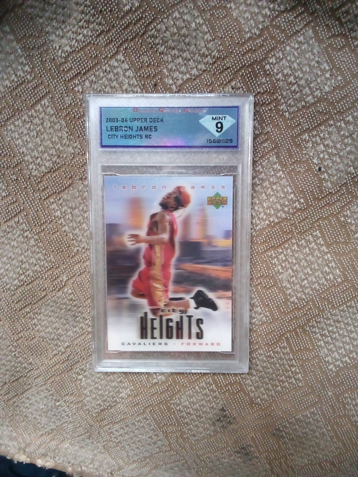 GRADED LEBRON JAMES RC!!!