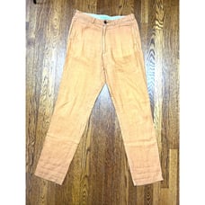 FREEMANS SPORTING CLUB Tan 100% Cotton Pants Trousers Mens Size 32