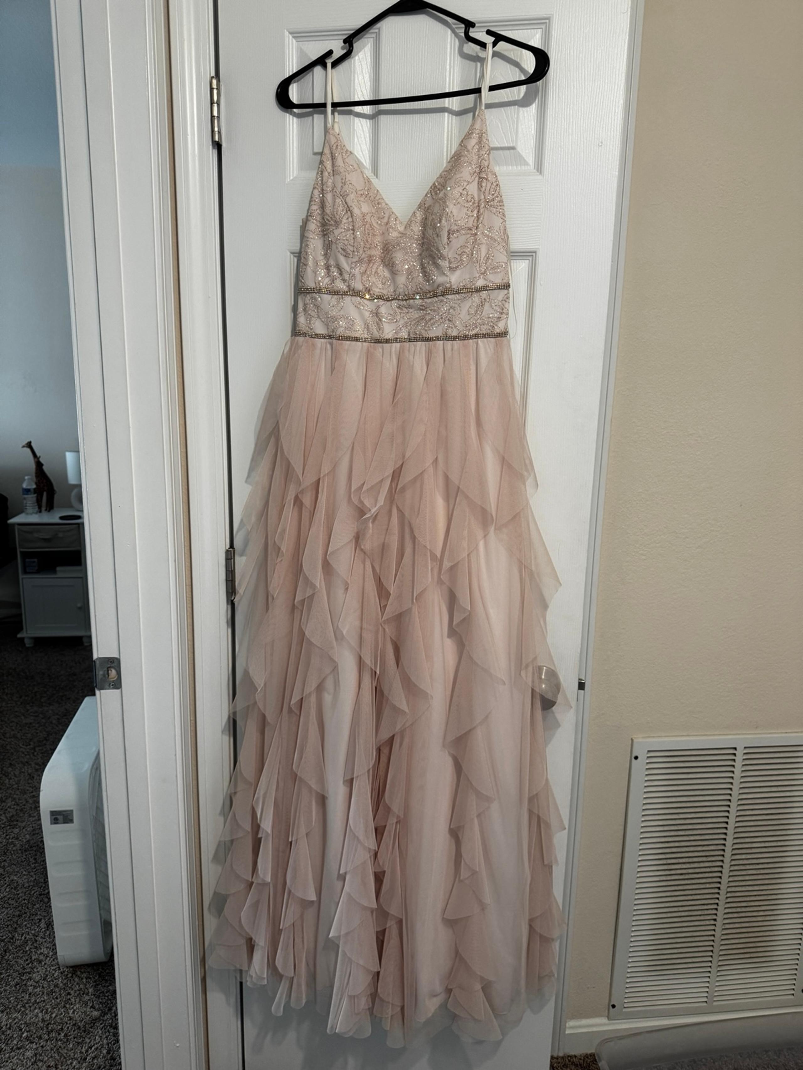 Pink prom dress